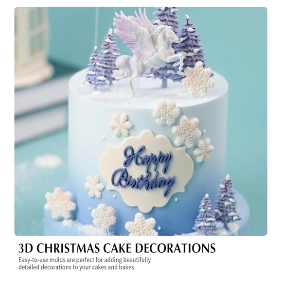 Holiday Ornament Fondant Mold Set - White - Picture 8 of 10